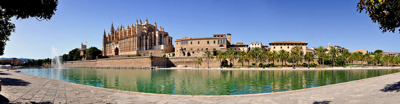 Freier Eintritt: Die Kathedrale von Palma und das Castell de Bellver.