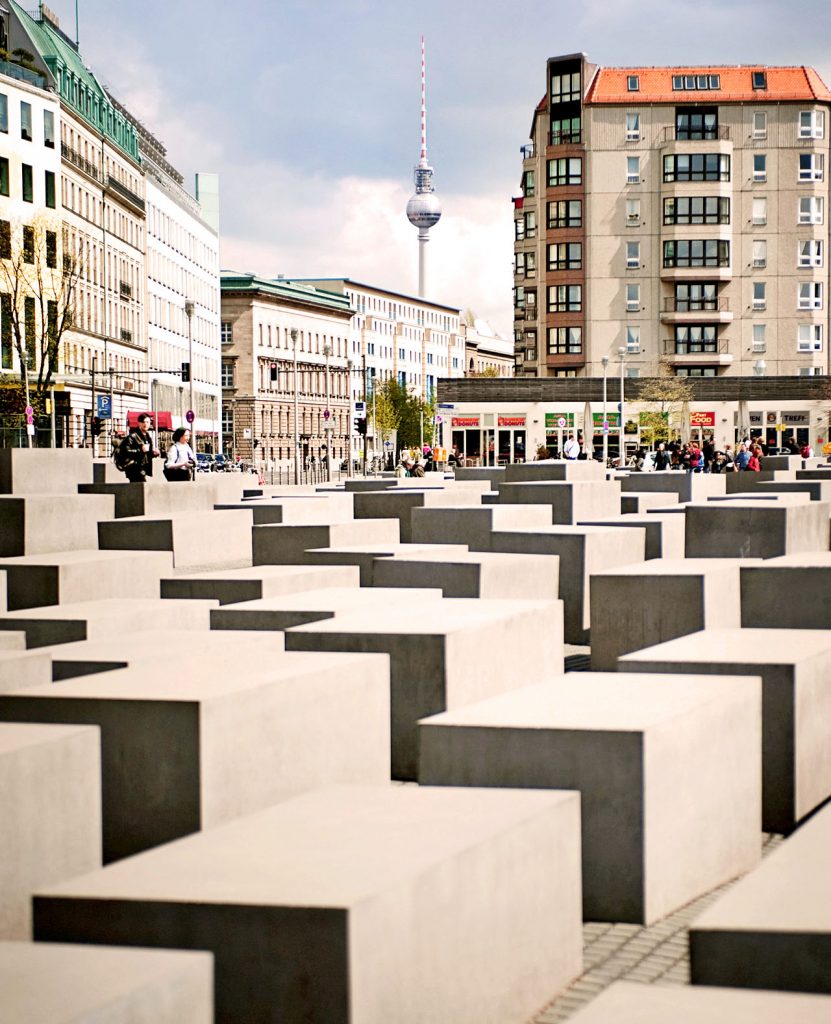 Holocaustdenkmal in Berlin.