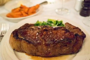 keens steakhouse, steak, dinner, new york