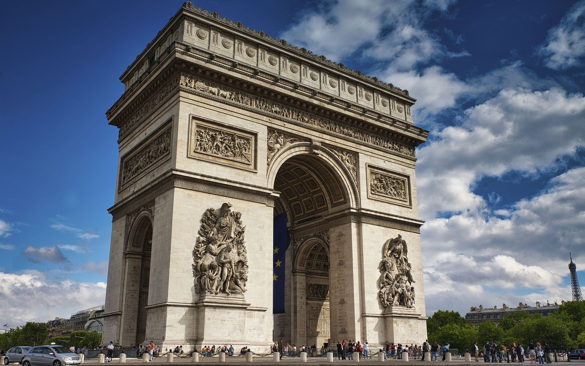 Arc de Triomphe, Triumphbogen, Paris