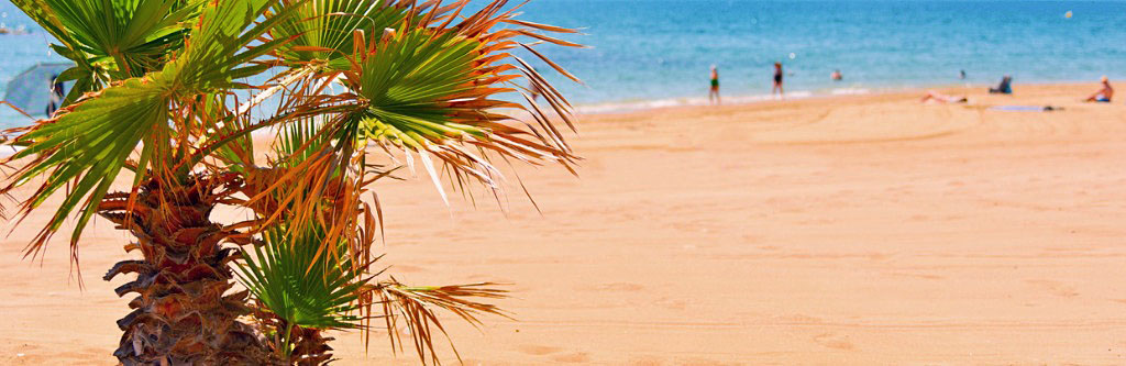Strandtag an der Costa del Ahazar