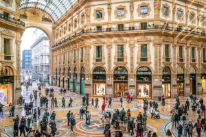 Mailand, Galleria Vittorio Emanuele ll, Shopping
