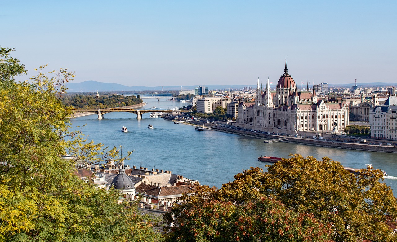 Budapest, Ungarn, Donau