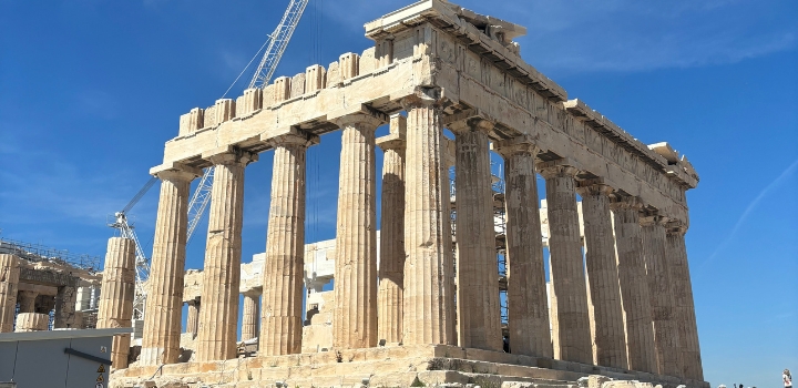 Akropolis in Athen.